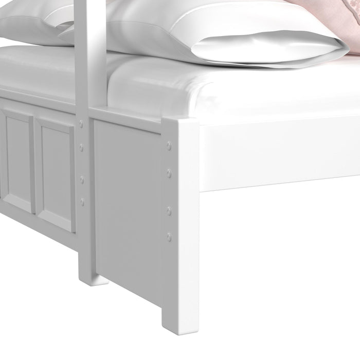 Hampton Kids Over Bunk with Ladder - In Home Furniture (San Antonio, TX)