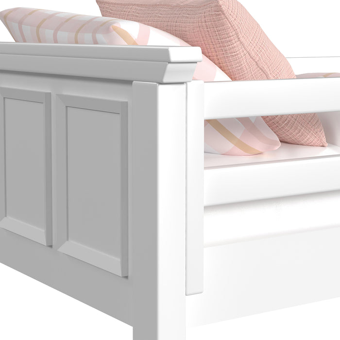 Hampton Kids Over Bunk with Ladder and Trundle Bedroom Set - In Home Furniture (San Antonio, TX)