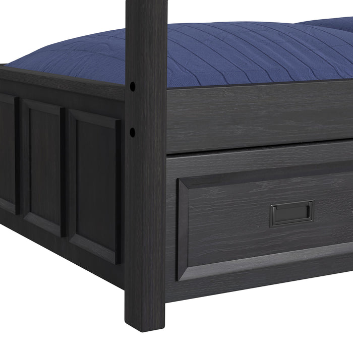 Hampton Kids Over Bunk with Staircase and Trundle