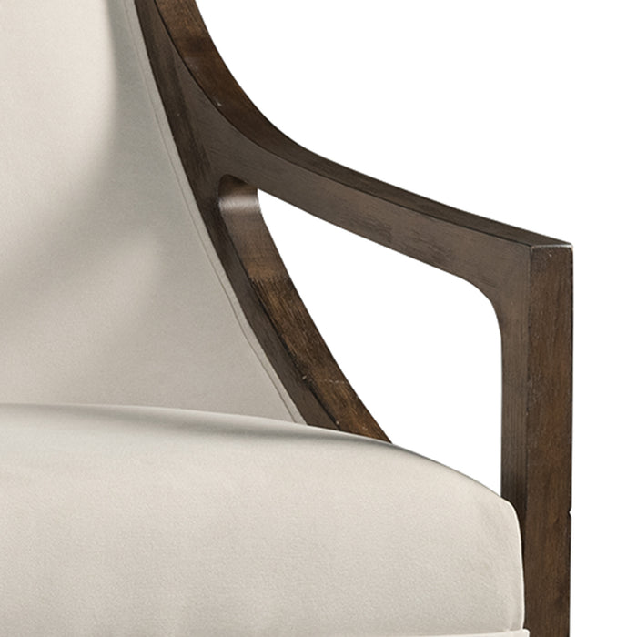 Hopkins Chair w/Brown Arm Columbia Natural(ISTA 3) - In Home Furniture (San Antonio, TX)