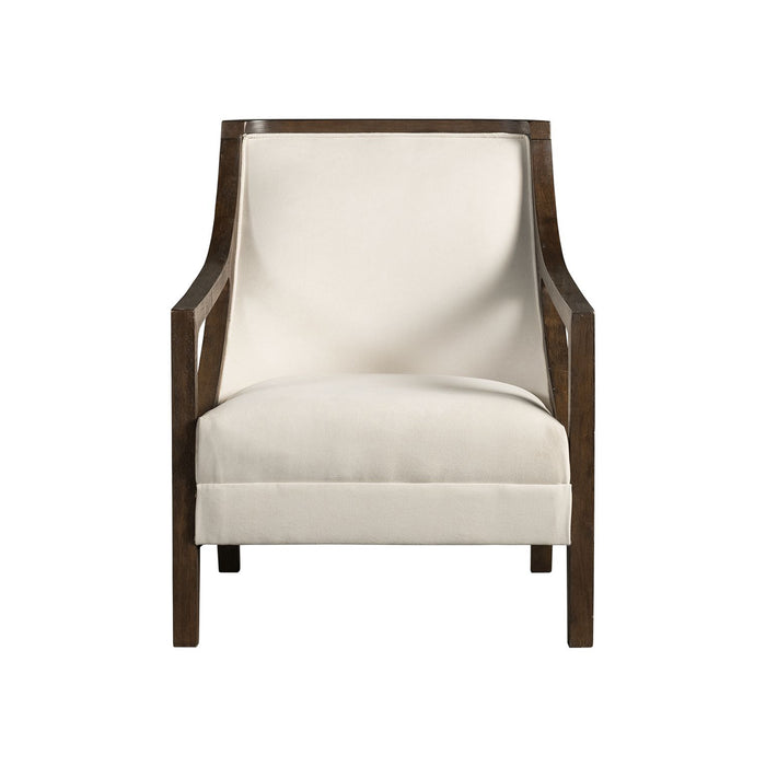 Hopkins Chair w/Brown Arm Columbia Natural(ISTA 3) - In Home Furniture (San Antonio, TX)