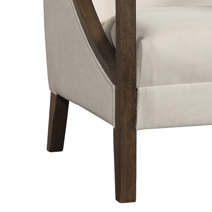 Hopkins Chair w/Brown Arm Columbia Natural(ISTA 3) - In Home Furniture (San Antonio, TX)