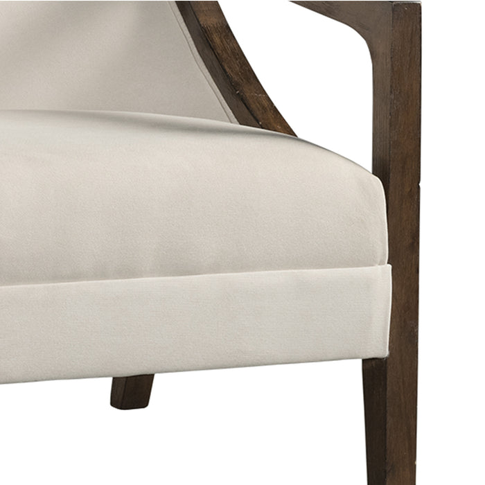 Hopkins Chair w/Brown Arm Columbia Natural(ISTA 3) - In Home Furniture (San Antonio, TX)