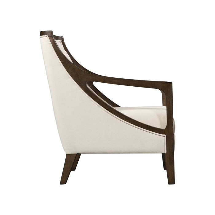 Hopkins Chair w/Brown Arm Columbia Natural(ISTA 3) - In Home Furniture (San Antonio, TX)