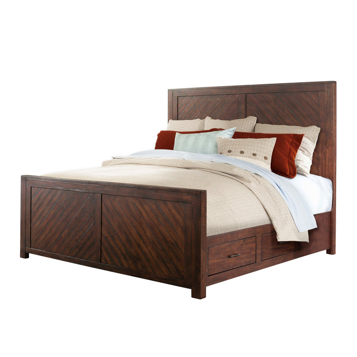 Jax Platform Storage Bed - In Home Furniture (San Antonio, TX)