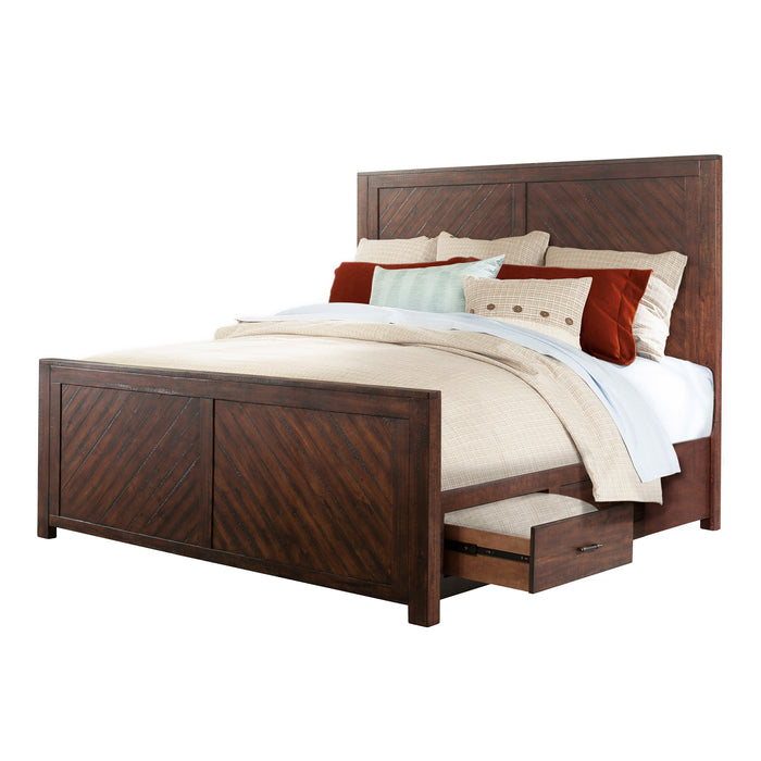 Jax Platform Storage Bed - In Home Furniture (San Antonio, TX)