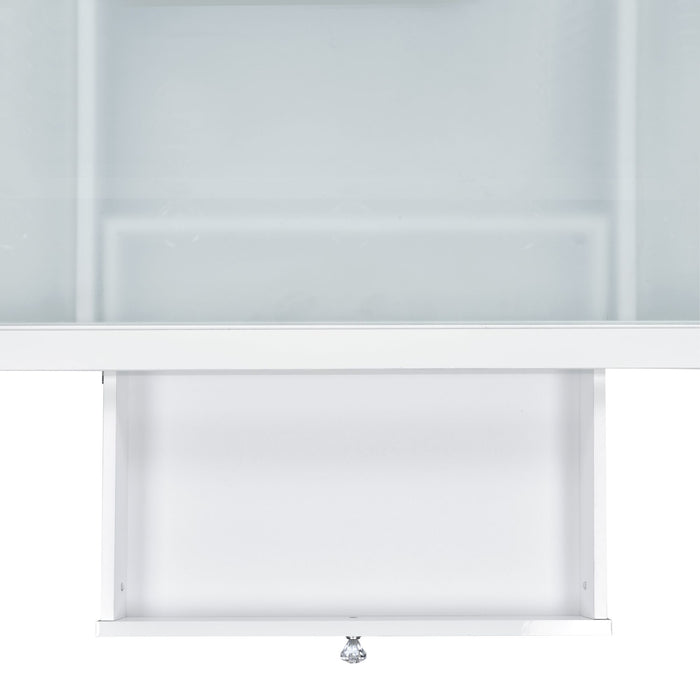 Jacey Complete Dressing Table with Lightbulbs