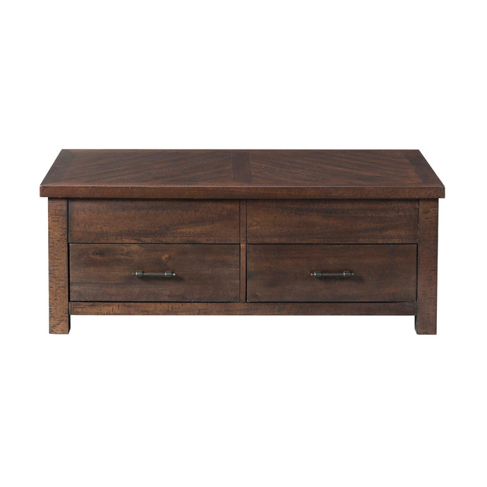 Jax Coffee Table W/Lift Top - In Home Furniture (San Antonio, TX)