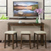 Jax Bar Table Single Pack (Table + Three Stools) - In Home Furniture (San Antonio, TX)