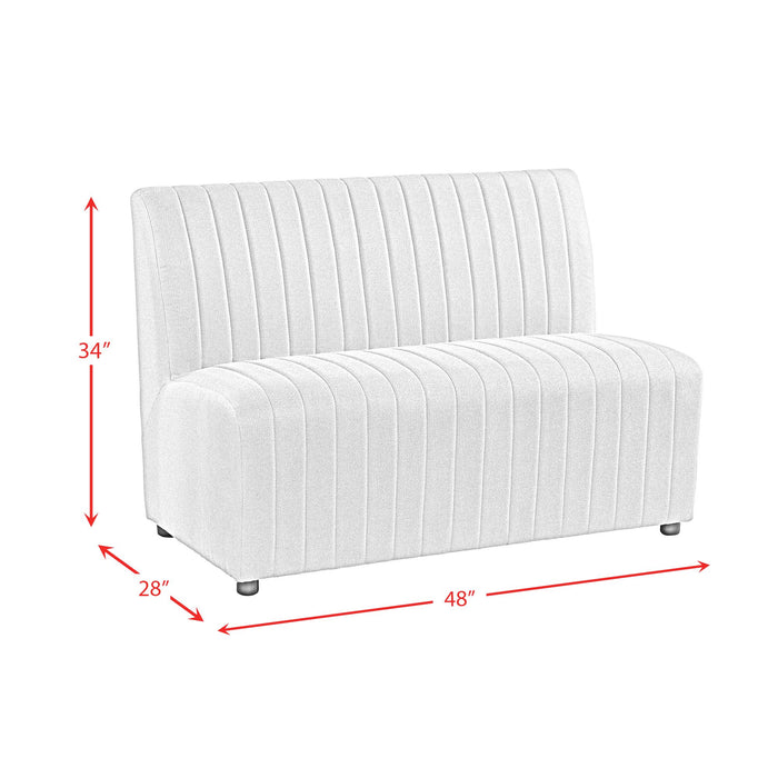 Jemma Standard Height Dining Set in Grey-Square Table and Four Chairs - In Home Furniture (San Antonio, TX)