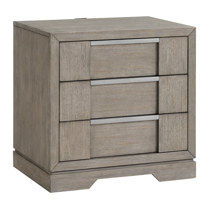 Kelis Panel Bedroom Set with LED - In Home Furniture (San Antonio, TX)