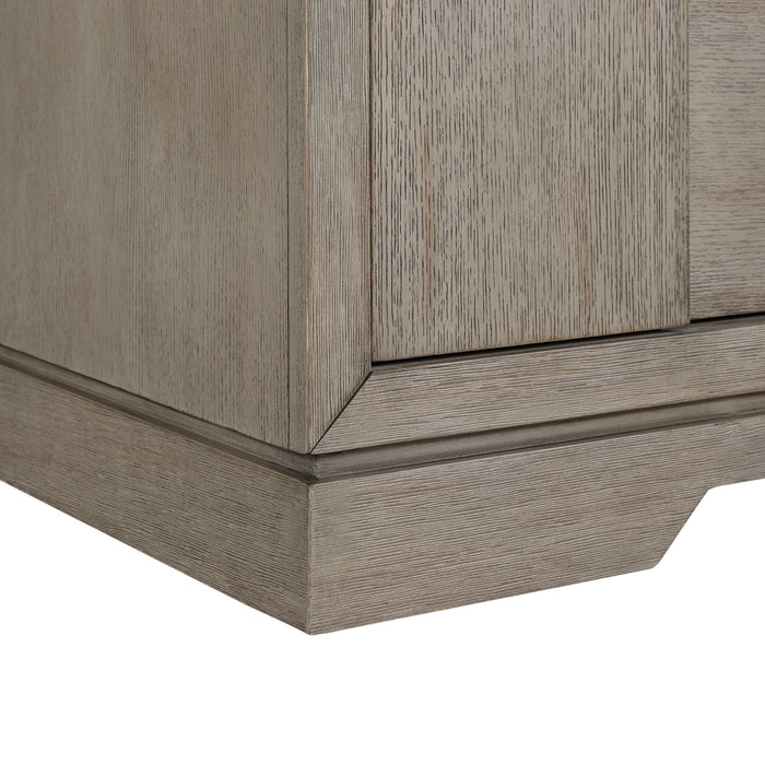 Kelis 5-Drawer Chest in Grey - In Home Furniture (San Antonio, TX)
