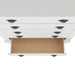 Kona 5-Drawer Chest in White - In Home Furniture (San Antonio, TX)