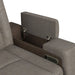 Lantana Power Motion Sofa with Power Headrest, Led, DDT, reading light and PWS in Rocky Grey/Brown - In Home Furniture (San Antonio, TX)