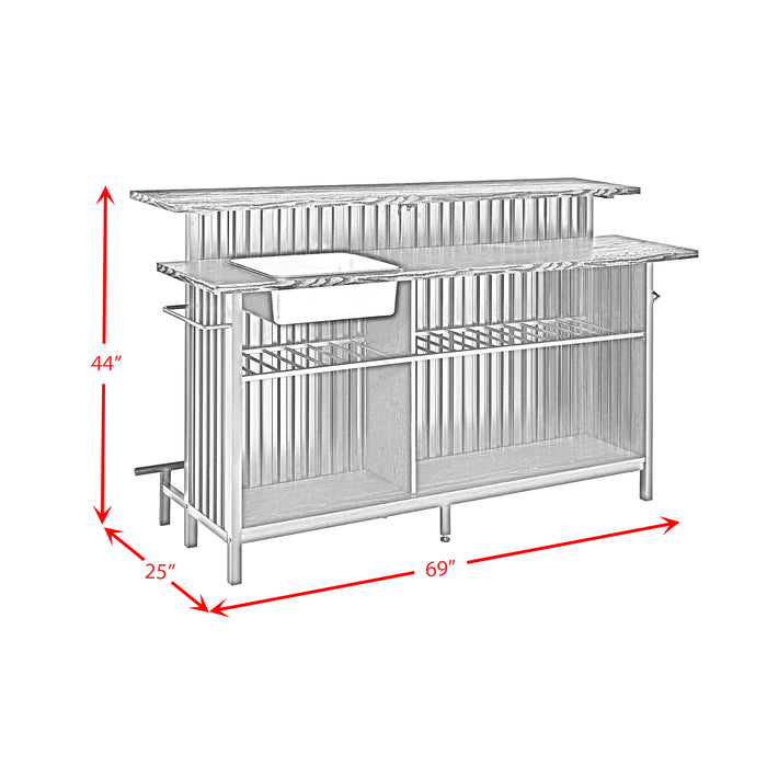 Leilani Bar Table - In Home Furniture (San Antonio, TX)