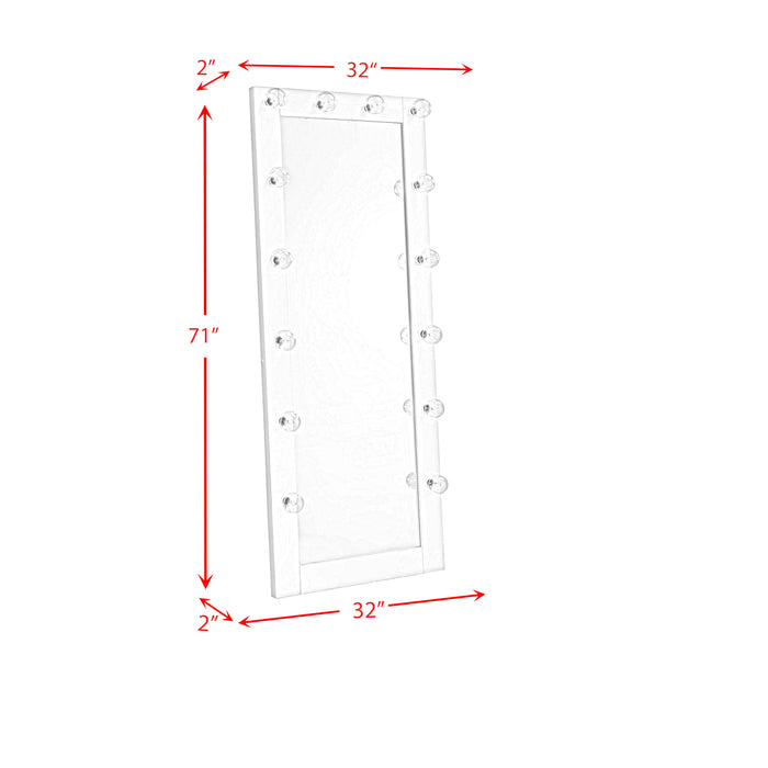 Lindy Floor Mirror - In Home Furniture (San Antonio, TX)
