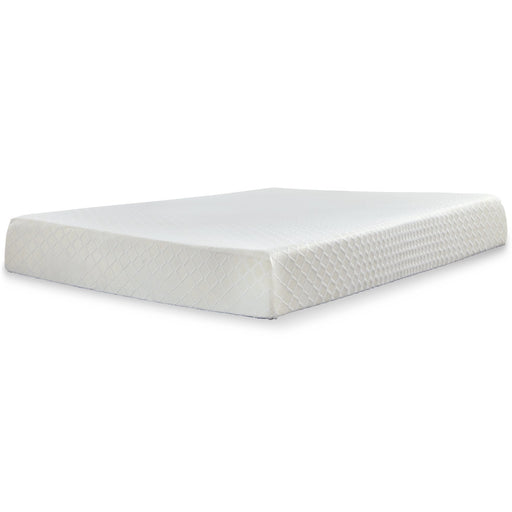 10 Inch Chime Memory Foam Mattress Set - In Home Furniture (San Antonio, TX)
