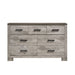 Millers Cove Dresser Two-Tone Grey (Sturdy) - In Home Furniture (San Antonio, TX)