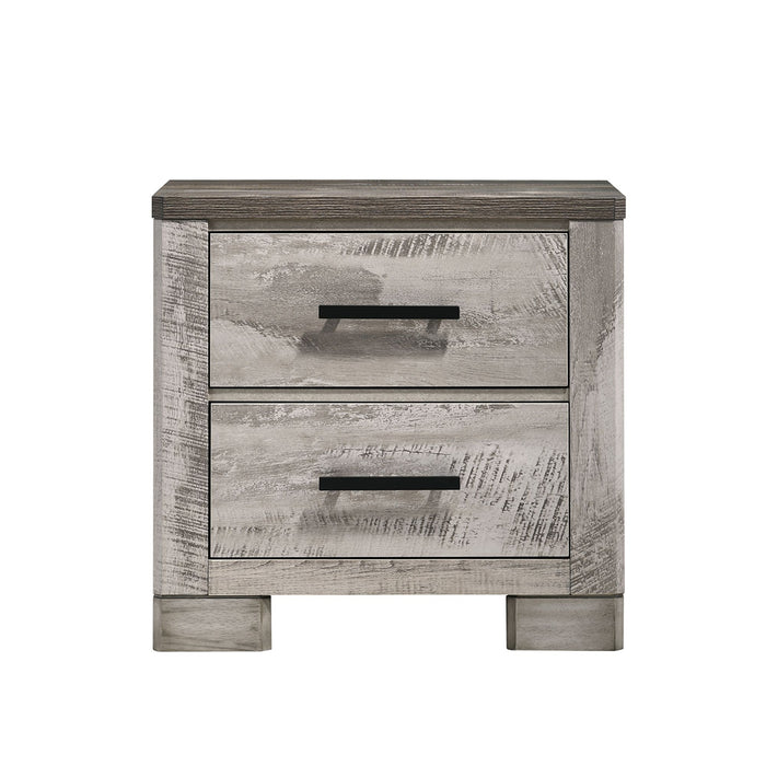 Millers Cove Nightstand Two-Tone Grey