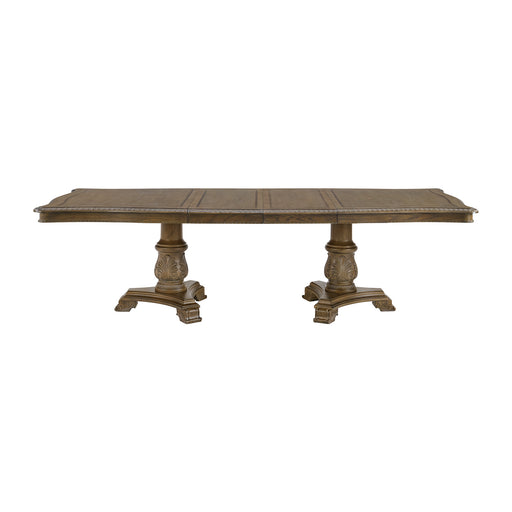 Madison Park Rectangular Dining Table with 2 18" Leaves in Walnut - In Home Furniture (San Antonio, TX)