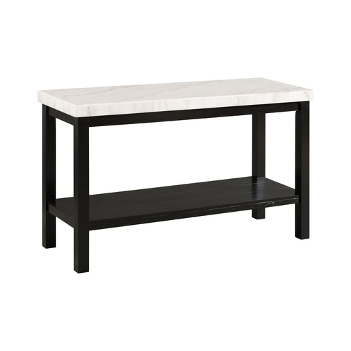 Marcello w/ White Top - Sofa Table - In Home Furniture (San Antonio, TX)