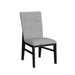 Marlene Standard Height Dining Set in Black-Table and Four Chairs - In Home Furniture (San Antonio, TX)
