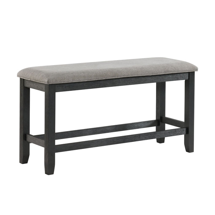 Martin 6 PC Counter Set (Black Base) - In Home Furniture (San Antonio, TX)