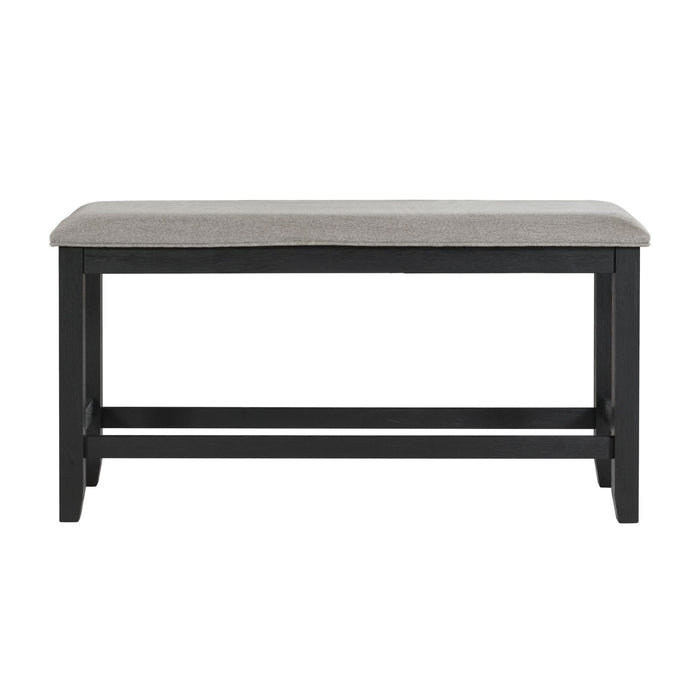 Martin 6 PC Counter Set (Black Base) - In Home Furniture (San Antonio, TX)