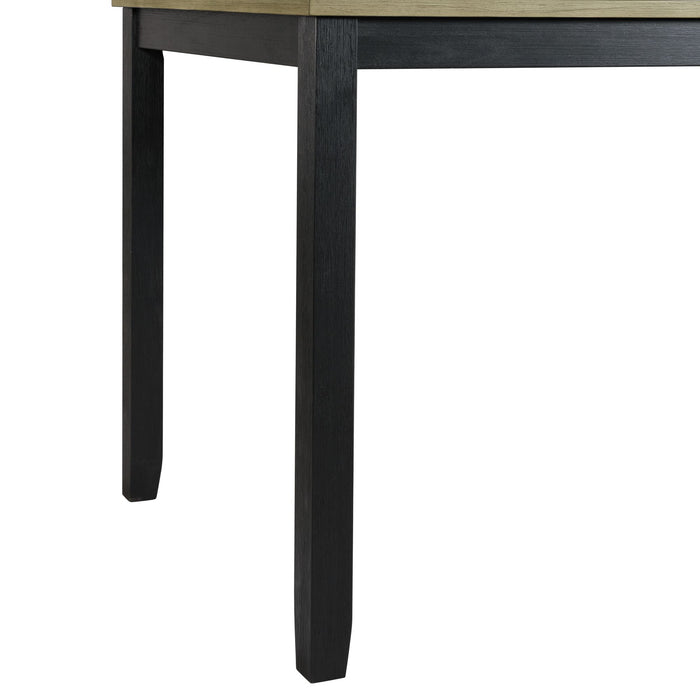 Martin 6 PC Counter Set (Black Base) - In Home Furniture (San Antonio, TX)