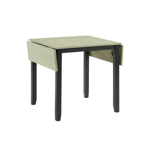 Martin 3 pc Drop Leaf Dining Set (Black Base) - In Home Furniture (San Antonio, TX)