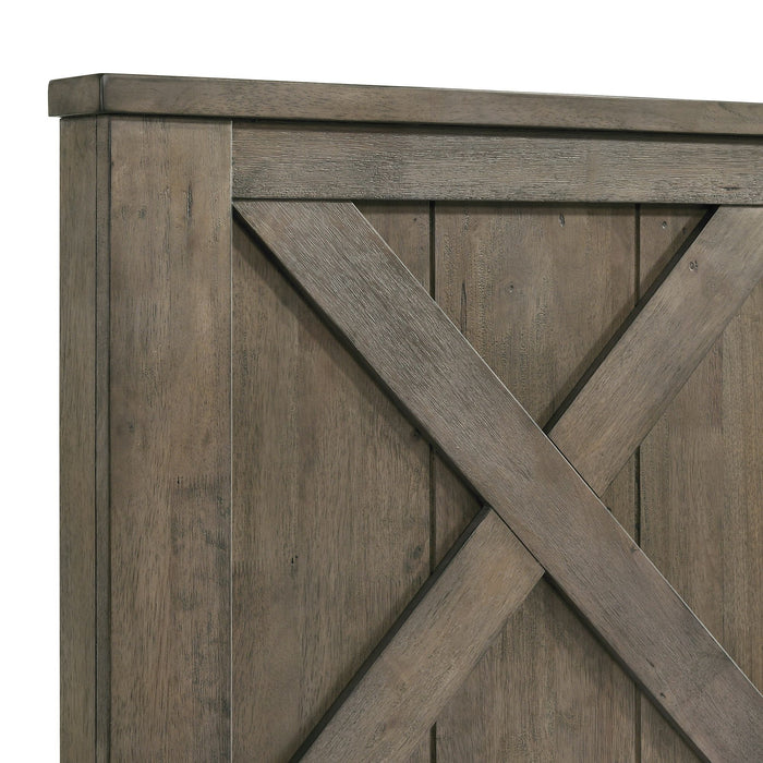 Maverick Bed Grey - In Home Furniture (San Antonio, TX)