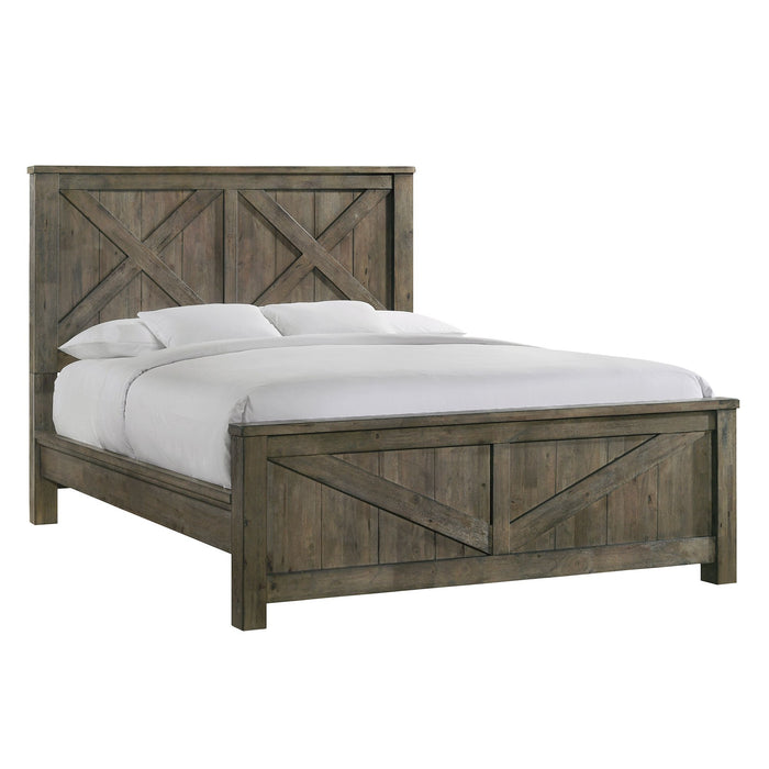 Maverick Bed Grey - In Home Furniture (San Antonio, TX)