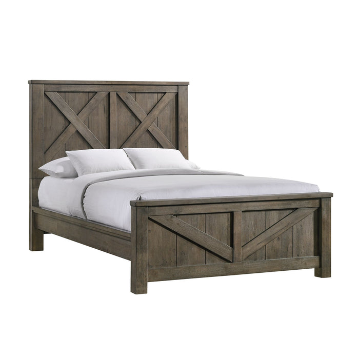 Maverick Bed Grey - In Home Furniture (San Antonio, TX)