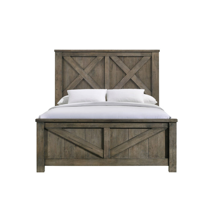 Maverick Bed Grey - In Home Furniture (San Antonio, TX)
