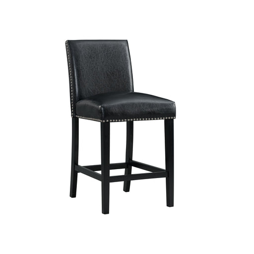 Meridian Counter Side Chair Black (2 Per Pack) - In Home Furniture (San Antonio, TX)