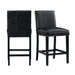 Meridian Counter Side Chair Black (2 Per Pack) - In Home Furniture (San Antonio, TX)