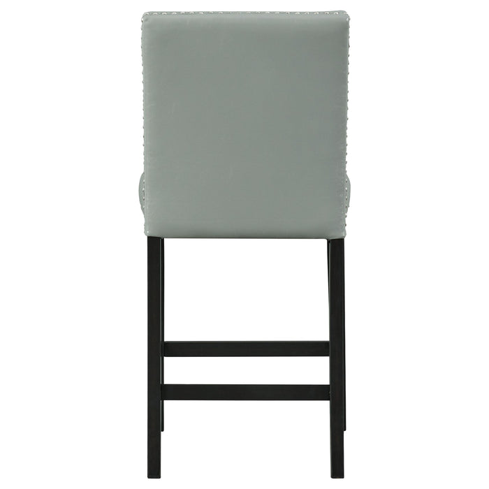 Meridian Counter Side Chair Grey (2 Per Pack) - In Home Furniture (San Antonio, TX)