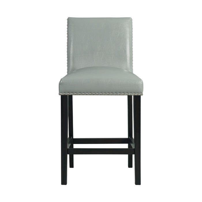 Meridian Counter Side Chair Grey (2 Per Pack) - In Home Furniture (San Antonio, TX)