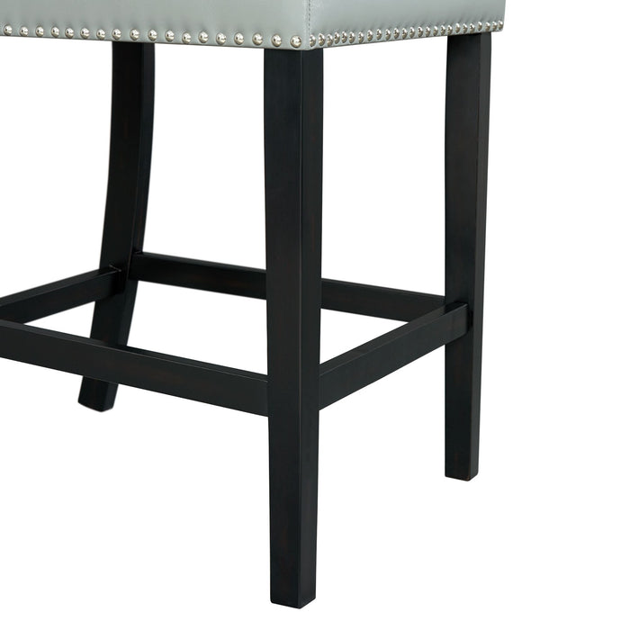 Meridian Counter Side Chair Grey (2 Per Pack) - In Home Furniture (San Antonio, TX)