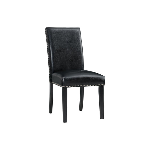 Meridian Dining Side Chair Black (2 Per Pack) - In Home Furniture (San Antonio, TX)