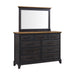 Montrose Storage Bedroom Set in Espresso & Brown - In Home Furniture (San Antonio, TX)