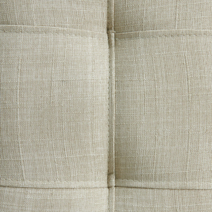 Oak Lawn Grey Bar Table Single Pack (Table + 3 Tan Fabric Stools) - In Home Furniture (San Antonio, TX)