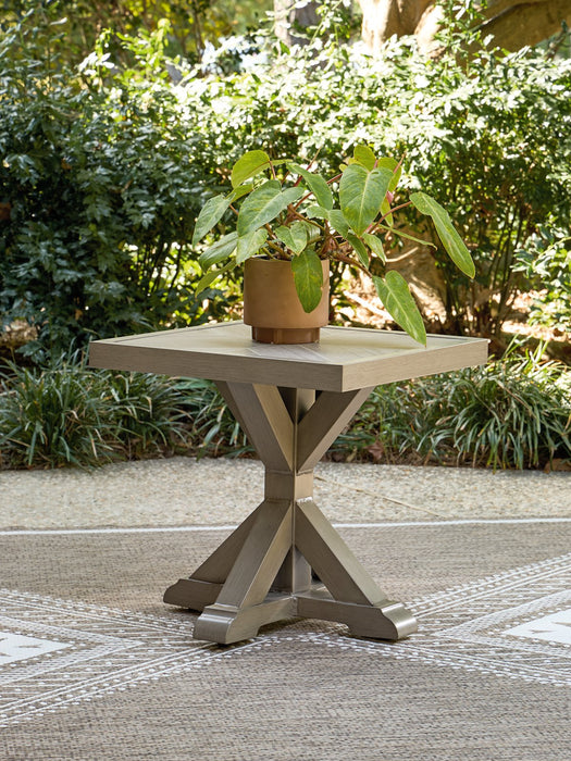 Laguna Heights Outdoor End Table - In Home Furniture (San Antonio, TX)