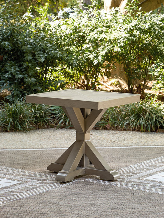 Laguna Heights Outdoor End Table - In Home Furniture (San Antonio, TX)