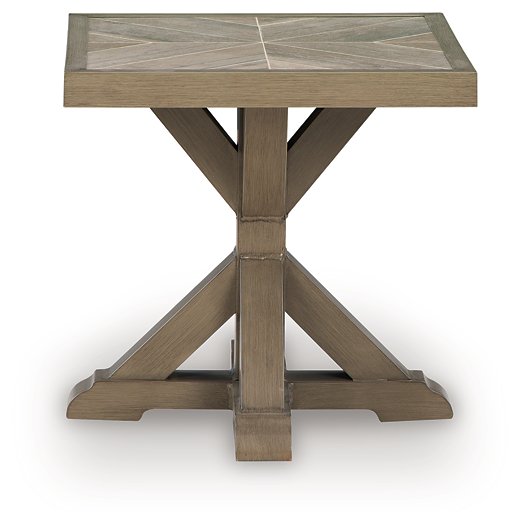 Laguna Heights Outdoor End Table - In Home Furniture (San Antonio, TX)