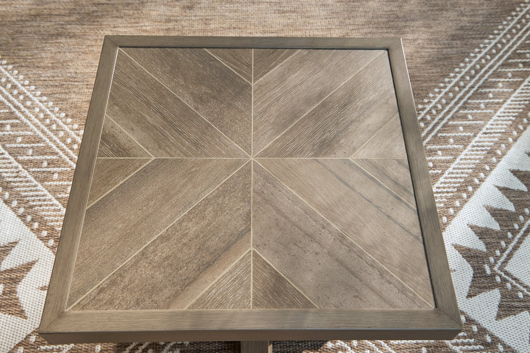 Laguna Heights Outdoor End Table - In Home Furniture (San Antonio, TX)