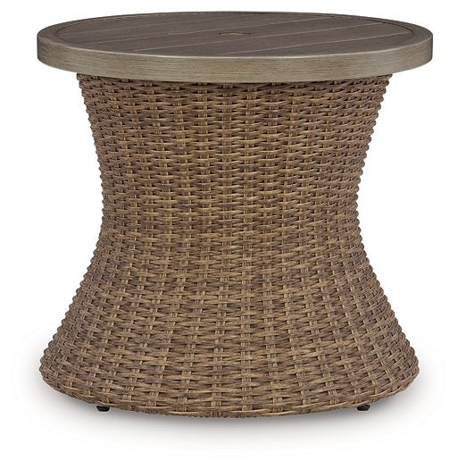 Laguna Heights Outdoor End Table - In Home Furniture (San Antonio, TX)