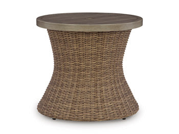 Laguna Heights Outdoor End Table - In Home Furniture (San Antonio, TX)