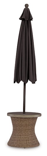 Laguna Heights Outdoor End Table - In Home Furniture (San Antonio, TX)