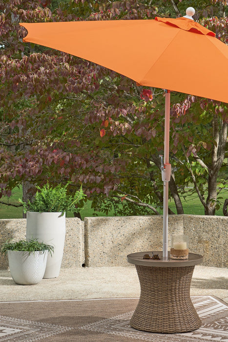 Laguna Heights Outdoor End Table - In Home Furniture (San Antonio, TX)